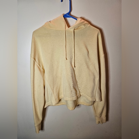 Yellow Vans Cropped Hoodie - Picture 3 of 3